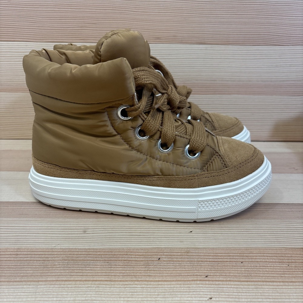 Converse CTAS Elements Winter Boot Mid A14172C Youth 6 Womans 7.5 Tan